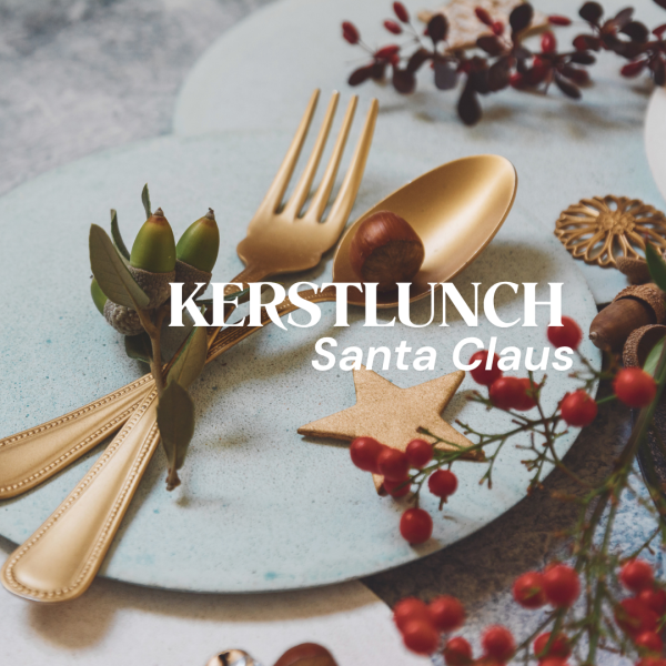 Kerstlunch santa Claus
